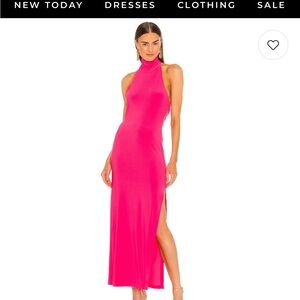 Norma kamali Halter Maxi Dress